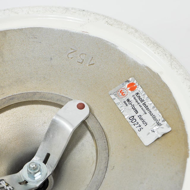 Swiss Tulip Swivel Stool by Eero Saarinen for Knoll, 1970s For Sale - Image 10 of 11