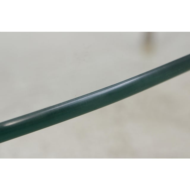 Bronze Vintage Louis XVI Dore Glass Coffee Cocktail Table For Sale - Image 8 of 13