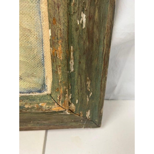 Winter Farmland Scene on Board For Sale - Image 10 of 12