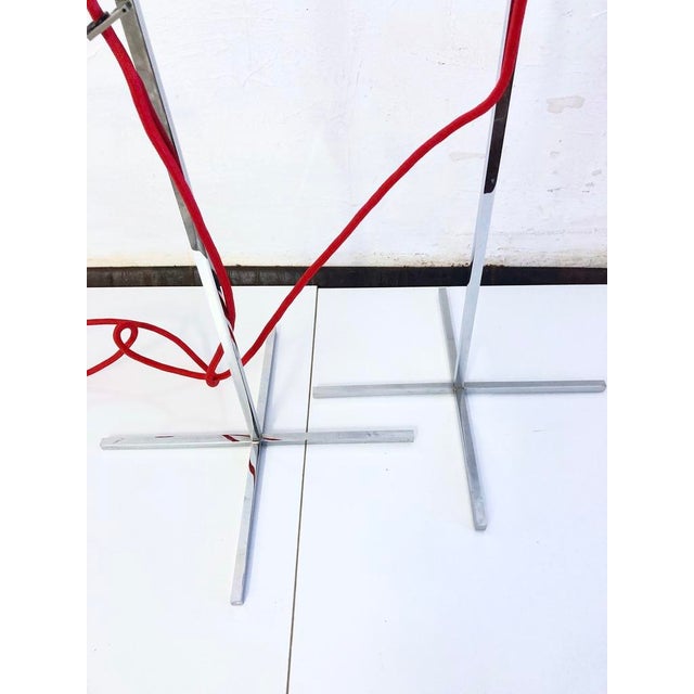 Postmodern Floor Lamps by Hannes Wettstein for Nemo, 1990s, Set of 2 For Sale - Image 12 of 13