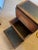 19th Century Library Steps -Antique Walnut Wood With Black Tooled Leather on Top of Steps, Opens for Storage For Sale - Image 5 of 6
