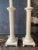 Cream Late 20th Century Tyndale Column Buffet Lamps - a Pair For Sale - Image 8 of 11