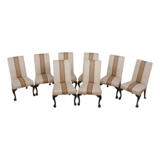 Set of 8 Smith & Watson Mahogany Dining Chairs For Sale