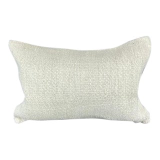 16 x 24 Hemp Pillow Turkish Cushion Natural White Pillow Cushion Cover For Sale