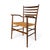 Mid-Century Modern Beech Armchair Attributed to Chiavari; Italy, 1950s For Sale - Image 3 of 15