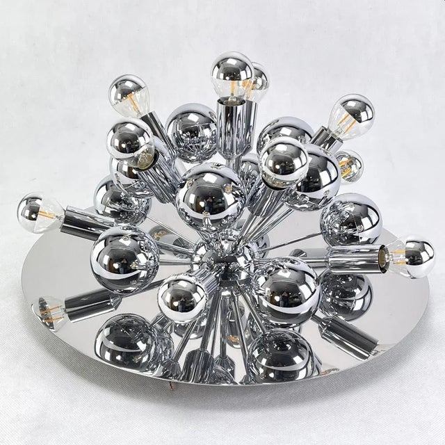 Sputnik Ceiling Lamp from Cosack, 1970s For Sale - Image 3 of 11