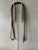 Vintage English Leather Laced Braided Snaffle Horse Reins For Sale - Image 10 of 17
