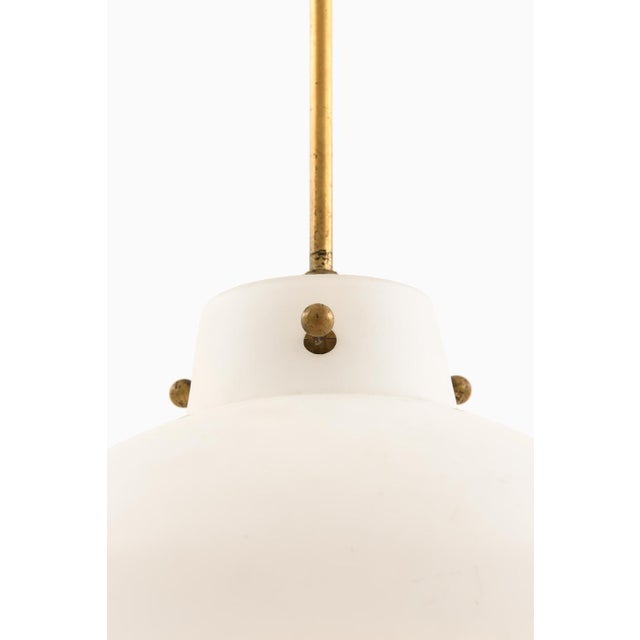 These rare ceiling lamps, designed by hans bergström and produced by ateljé lyktan in åhus, sweden, during the 1950s,...