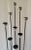 Modernist Chrome and Wrought Iron Floor Length Candelabra in the Style of Bertoia For Sale - Image 4 of 11