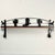 This is a delightful Southwestern Americana Metal and Wood Wall-Mounted Shelf. The metal frame features a back with cutout...