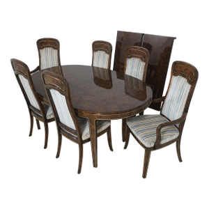 Mastercraft Mid Century Modern Dining Table & Chairs Set