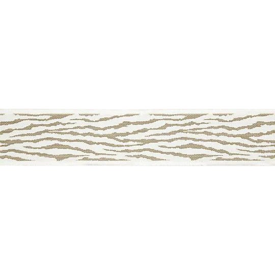 Sample, Scalamandre Tiger Tape, Linen For Sale