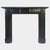 A large antique George III Irish Kilkenny Marble fireplace mantel. Very well drawn with good proportions and almost...