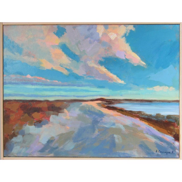 Sky Blue Sunrise by Anne Carrozza Remick For Sale - Image 8 of 8