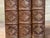 Beautiful Antique Leather Bound Books Sir James Mackintosh Works 3 Volume Set Victorian Library Home Decor For Sale - Image 4 of 11