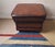 Vintage Ottoman in Chestnut Brown Leather For Sale - Image 12 of 12