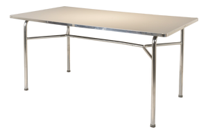 Dining Table in Steel Tube from Mauser Works Waldeck, 1950s