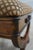 Pair of Regency Walnut Finish X Base Benches Foot Stools For Sale - Image 9 of 12