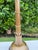 Brass Vintage Frederick Cooper Torchère-Style Brass Table Lamp With Original Shade For Sale - Image 8 of 12