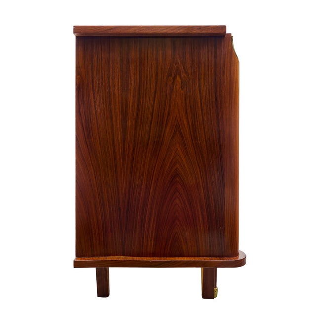 Brown Art Deco Period Rosewood Buffet For Sale - Image 8 of 9