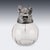 Vintage Glass Jug with Silver-Plated Boar Head from Valenti, 1970s For Sale - Image 6 of 18
