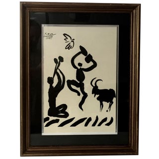 1959 Picasso Lithograph "Goat Dance" For Sale