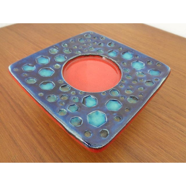 Studio Ceramic Candleholders from Dumler & Breiden, 1970s, Set of 2 For Sale - Image 16 of 18