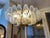 Metal Early 21st Century Italian Poliedro Opalino and Smoke Glass Murano Glass Venini Style Sputnik Chandelier For Sale - Image 7 of 10