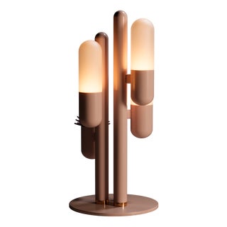 Cactus Table Lamp by Creativemary For Sale