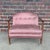 Mid 20th Century Pink Finn Andersen for Selig Barrel-Back Lounge Chair With Wood Frame For Sale - Image 5 of 12