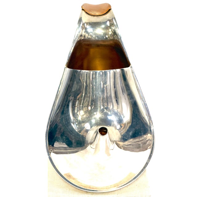 Oscar Tusquets for Alessi Sculptural Silverplate Teapot or Pitcher, 1983 For Sale - Image 9 of 9