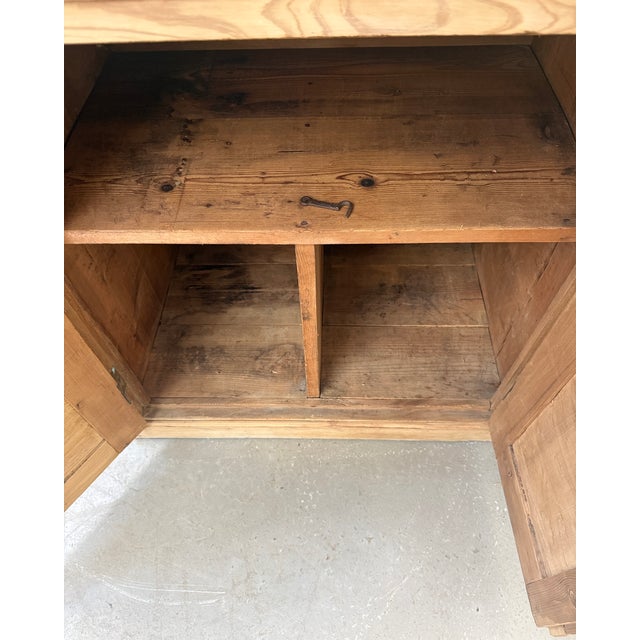 Parisian Pine Sideboard, 1940s For Sale - Image 15 of 16