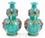 Early 20th Century Chinese Porcelain Double Gourd Vases, Pair For Sale - Image 5 of 7