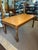 This is an LG Stickley dining table Farmhouse style in Pine This has been well loved and preowned Show signs of use and...