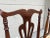 A Pair of Country Queen Anne Rush Seat Side Chairs, Hudson Valley of New York, Circa 1760’s For Sale - Image 10 of 12