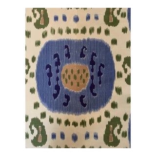 Brunscwig & Fils “Samarkand” Print Fabric- 2 Yards For Sale