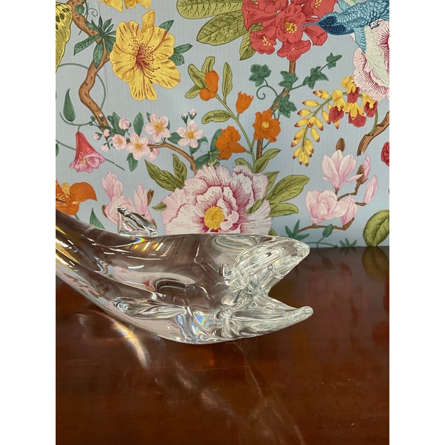 Late 20th Century Late 20th Century Steuben Crystal Salmon 43/300 For Sale - Image 5 of 7
