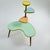 Large German Colorful Plant Stand, 1950s For Sale - Image 9 of 11