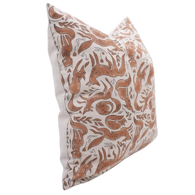 Bring artisan charm and modern elegance to your home with our Ghehravan Pure Linen Block Print Handmade Pillow Covers....