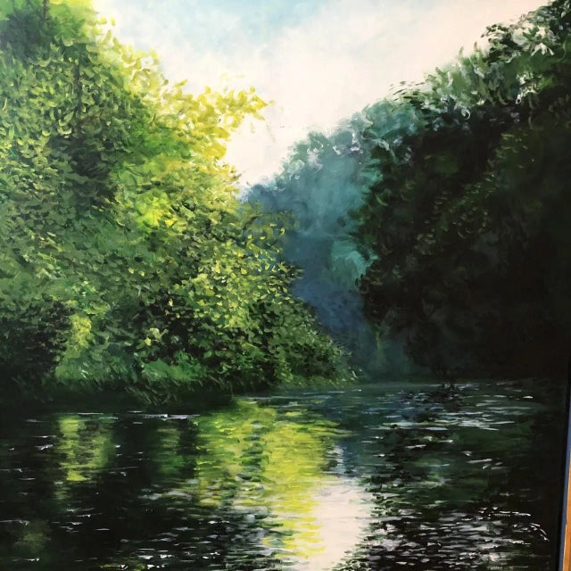 "River Wharf" Limited Edition Print For Sale - Image 4 of 10