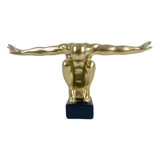 Polycarbonate Fitness Swimmer Sculpture from Kare, 2000s For Sale