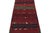 1950s Vintage Persian Bidjar Kilim in Red, Blue and Green Geometric Patterns by Rug & Kilim For Sale - Image 5 of 7