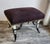Wood Mid 20th Century Hollywood Regency Steer Horn Bench/Ottoman - Manner of Anthony Redmile For Sale - Image 7 of 15