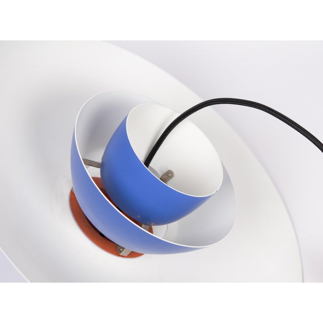 Blue Vintage Danish PH 4/3 Lamp by Poul Henningsen for Louis Poulsen, 1966 For Sale - Image 8 of 14