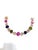 Art Deco Bochic "Capri" Vintage Ruby & Multi Color Fancy Sapphire Bracelet - 18K & Silver For Sale - Image 3 of 18