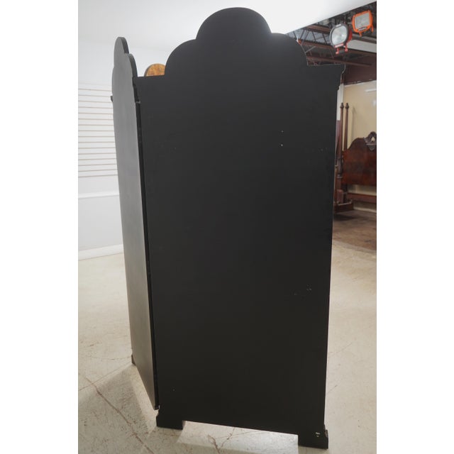 Maitland Smith 3 Panel Chinoiserie Room Divider For Sale - Image 10 of 11