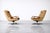 Mid-Century Modern German Leather Swivel Chairs from Carl Straub, 1950s, Set of 2 For Sale - Image 10 of 18