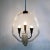 Metal Italian Art Deco Murano Glass Ceiling Lamp from Barovier & Toso, 1940s For Sale - Image 7 of 16
