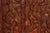 Wood Monumental Vintage Thai Hand-Carved Wood Kinnari Wall Panel, Red and Gold For Sale - Image 7 of 15