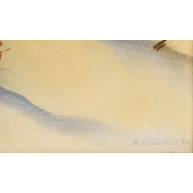 Paint Birch Trees in Spring, Landscape For Sale - Image 7 of 8